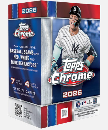 2026 Topps Chrome Baseball Value Box