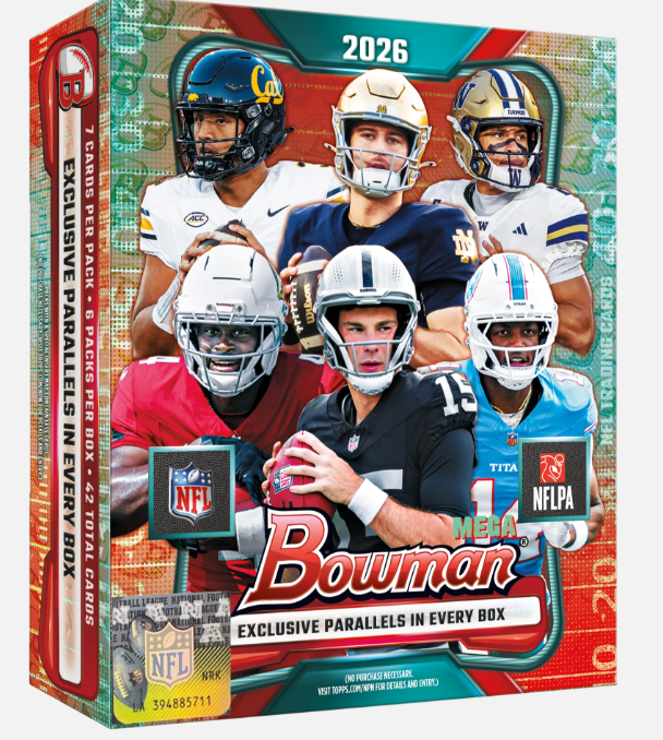 2026 Bowman Football Mega Box