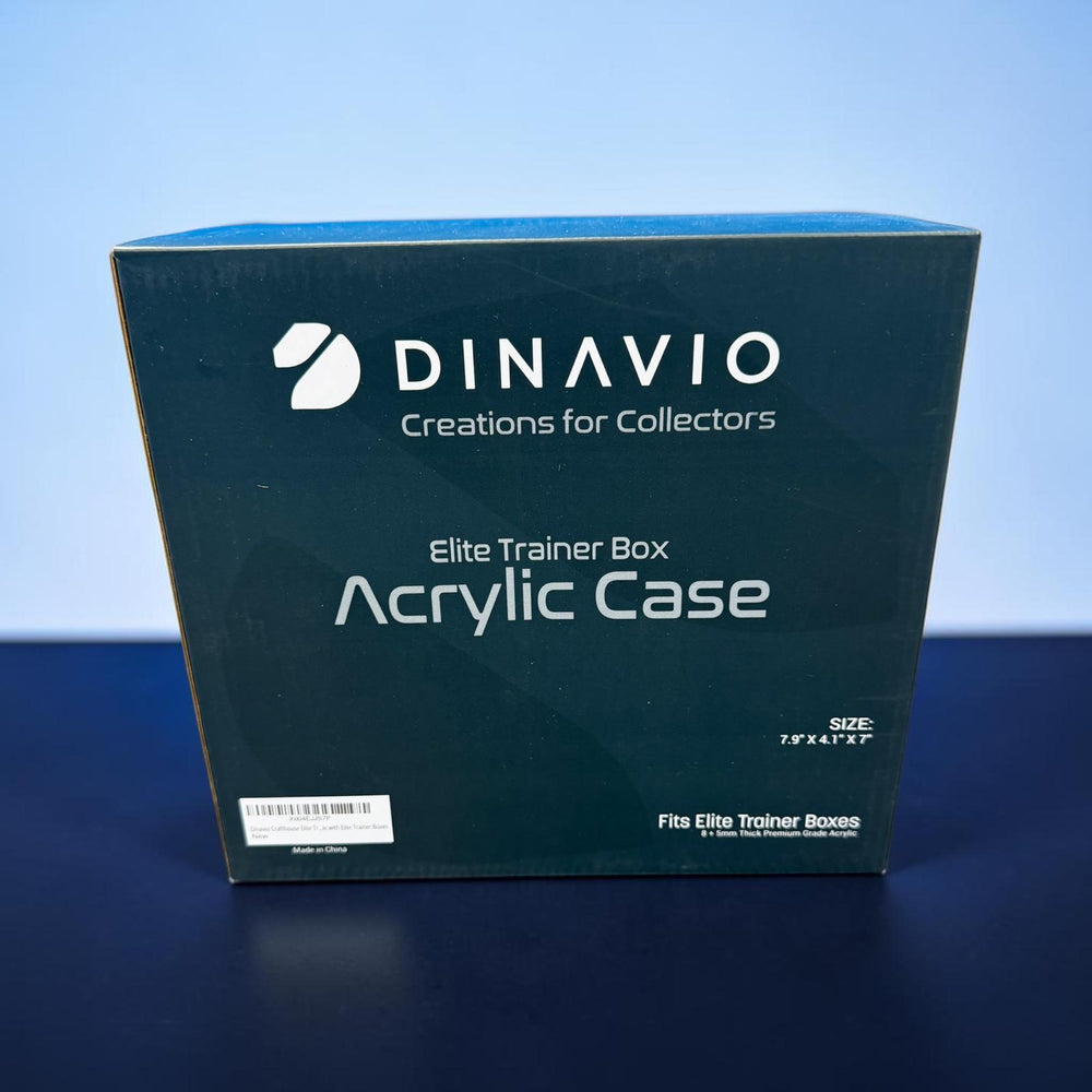 Dinavio Pokémon ETB Acrylic Case (Stackable)