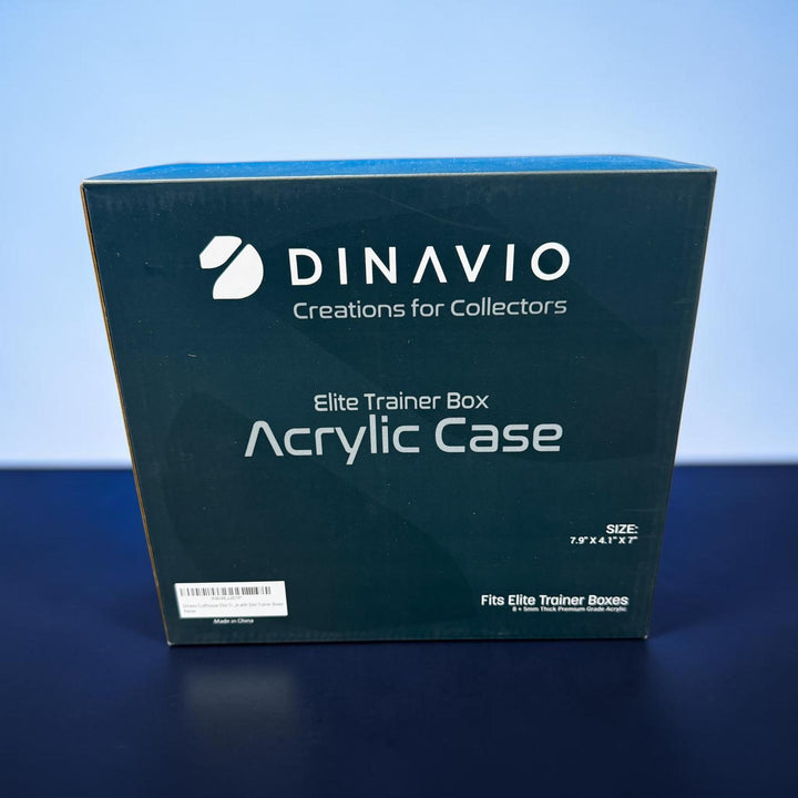 Dinavio Pokémon ETB Acrylic Case (Stackable)