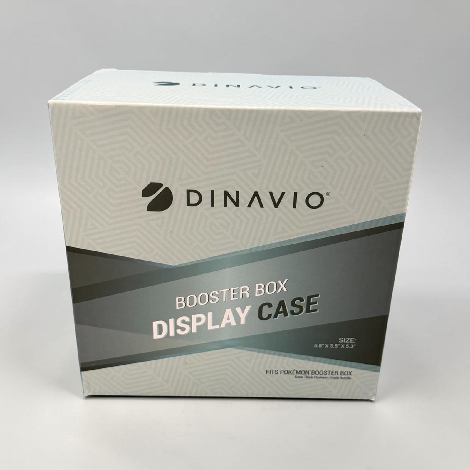 Dinavio PKMN Booster Box Display Case (Red Base)