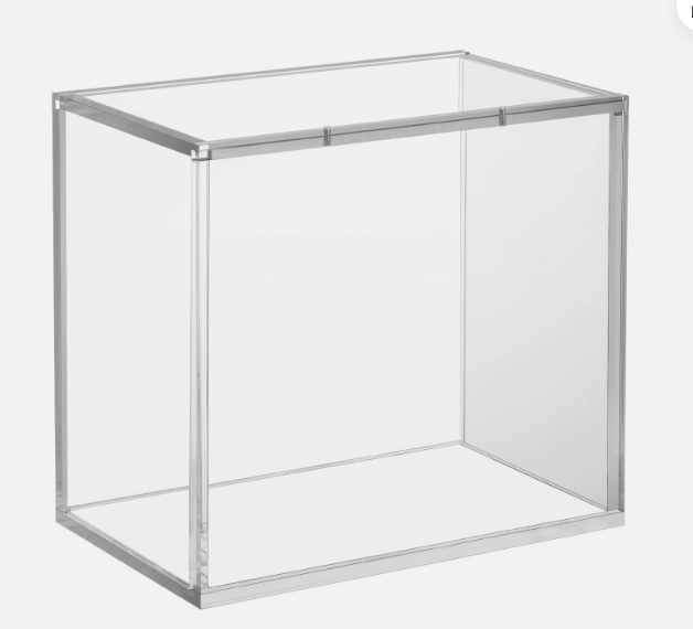 Modern Anti UV 99% for 5mm Thick Acrylic Case Display with Magnetic Closure for Elite Trainer Box