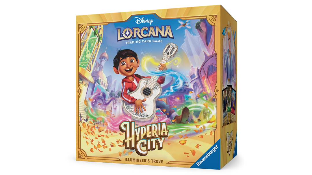 PREORDER — Disney Lorcana: Hyperia City Illumineer’s Trove — Ships October 23, 2026