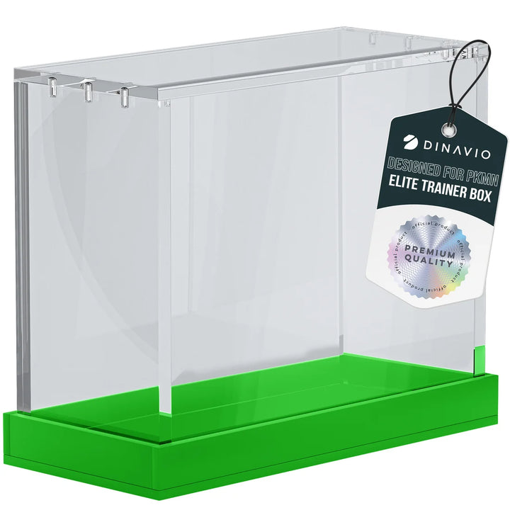 Dinavio Pokémon ETB Display Case (Green Base)