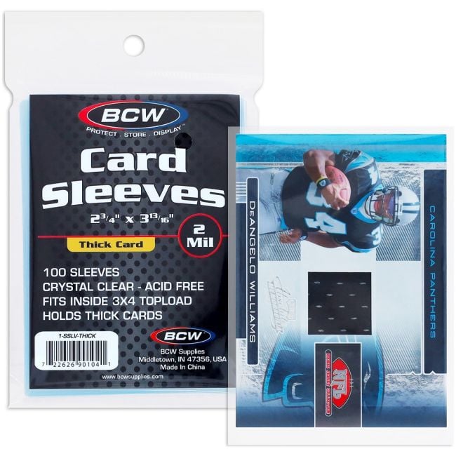 BCW Thick Card Sleeves (100 ct.)