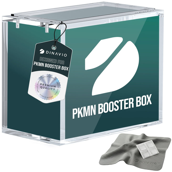 Dinavio Pokémon Booster Box Acrylic Case (Stackable)