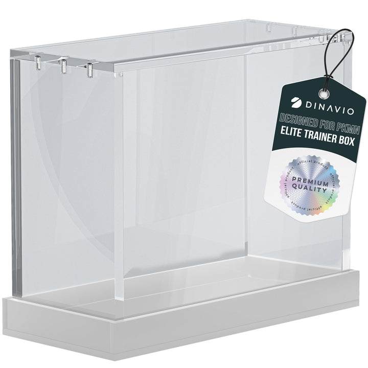 Dinavio Pokémon ETB Display Case (White Base)