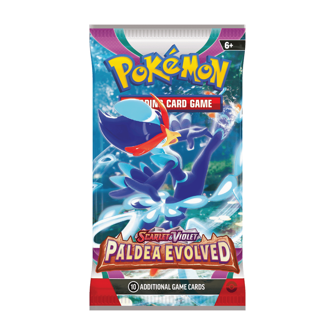 Pokémon TCG: Scarlet &amp; Violet—Paldea Evolved Loose Booster Pack